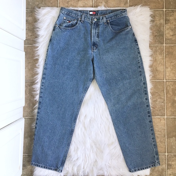 SOLD. Vintage Tommy Hilfiger High Waisted Jeans - Picture 7 of 8